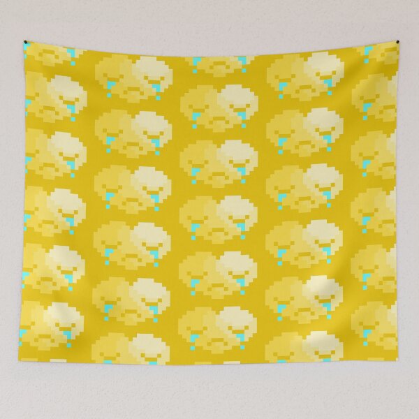 Item preview, Sad Pixel Heart, Yellow designed and sold by rin3d .