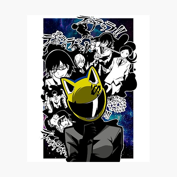 Aperçu de l'œuvre Izaya Orihara Idée Cadeau Cavalier Sans Tête Cellty Gifts créée et vendue par Timothymati2828.