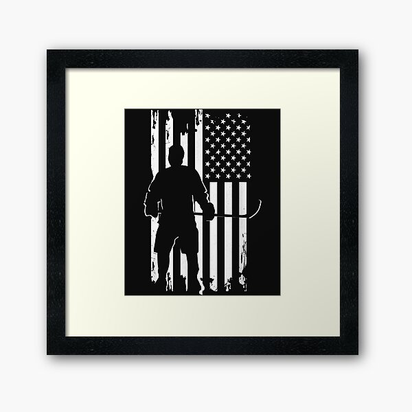 Item preview, American Flag Hockey Apparel - Hockey designed and sold by Donnie56441.