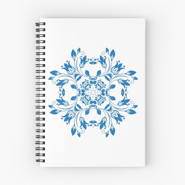 Item preview, Blue Tulip Mandala Art designed and sold by Trinket-Trickster.