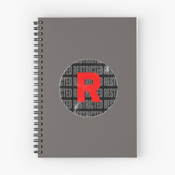Item preview, Rated R Restricted Retro VHS Sticker designed and sold by wildeyemovies.