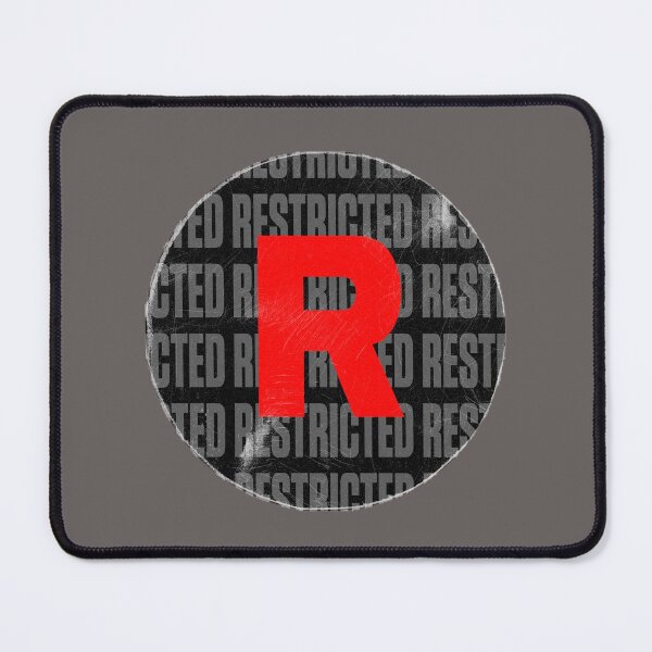 Item preview, Rated R Restricted Retro VHS Sticker designed and sold by wildeyemovies.