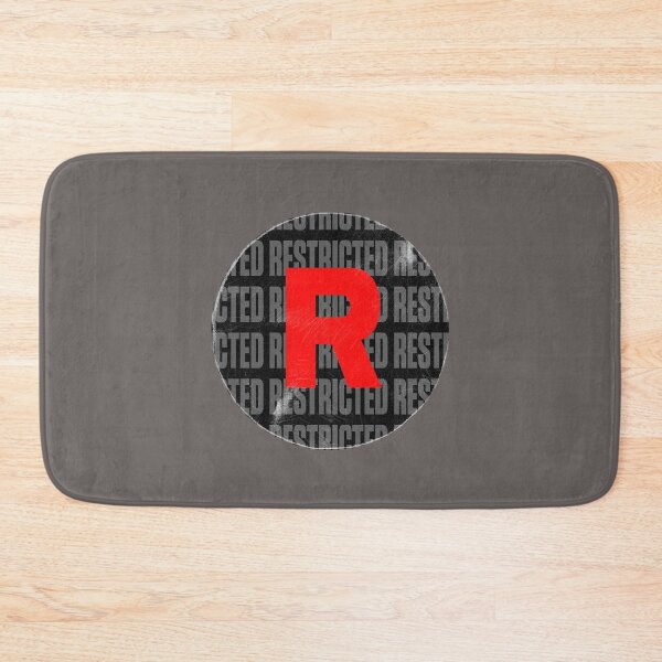 Item preview, Rated R Restricted Retro VHS Sticker designed and sold by wildeyemovies.