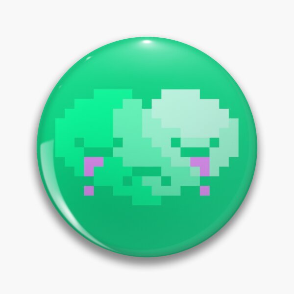 Item preview, Sad Pixel Heart, Aqua designed and sold by rin3d .