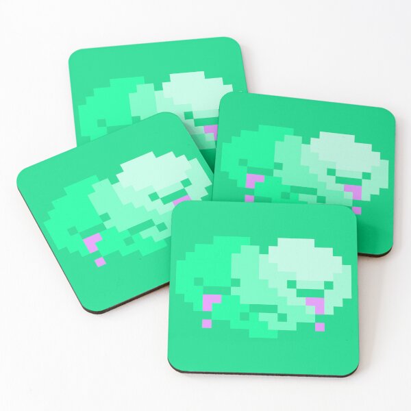 Item preview, Sad Pixel Heart, Aqua designed and sold by rin3d .