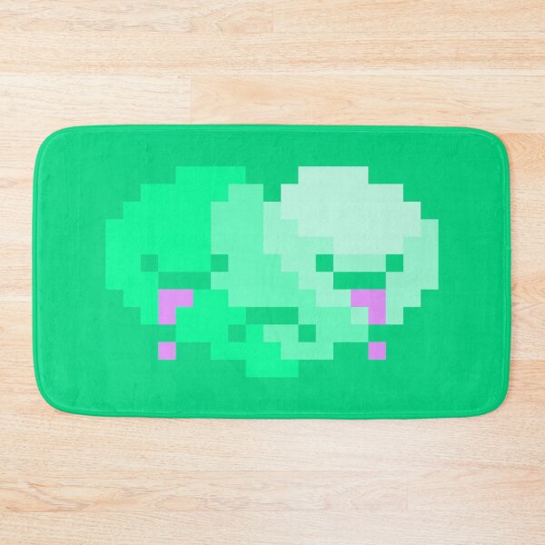 Item preview, Sad Pixel Heart, Aqua designed and sold by rin3d .