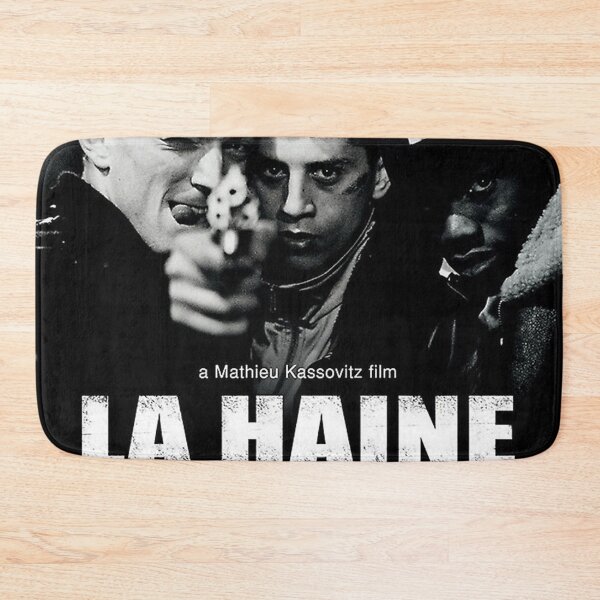 Item preview, vintage black wite 3 man La Haine poster designed and sold by cynthiabennet.