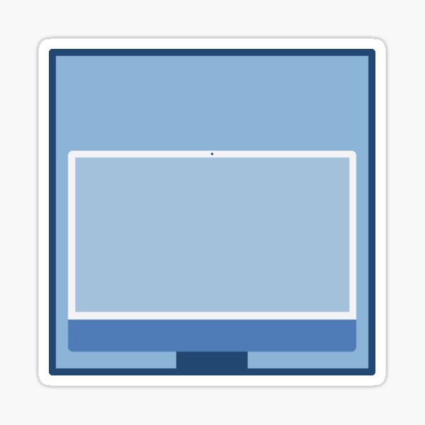 Item preview, Blue iMac designed and sold by basicappleguy.