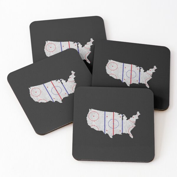 Artikelvorschau, American Hockey Pride  USA Map Design entworfen und verkauft von Donnie56441.