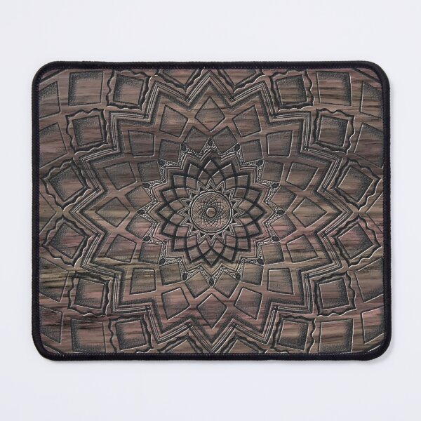 Item preview, Mandala Over Pink Woodgrain  designed and sold by Kristi Duggins.
