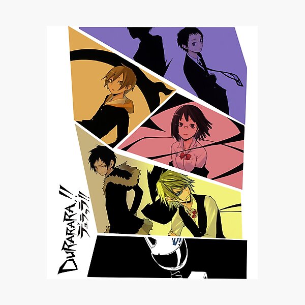 Aperçu de l'œuvre Cadeaux drôles de personnages de Dullahan Durarara pour hommes pour les fans de cinéma créée et vendue par Timothymati2828.