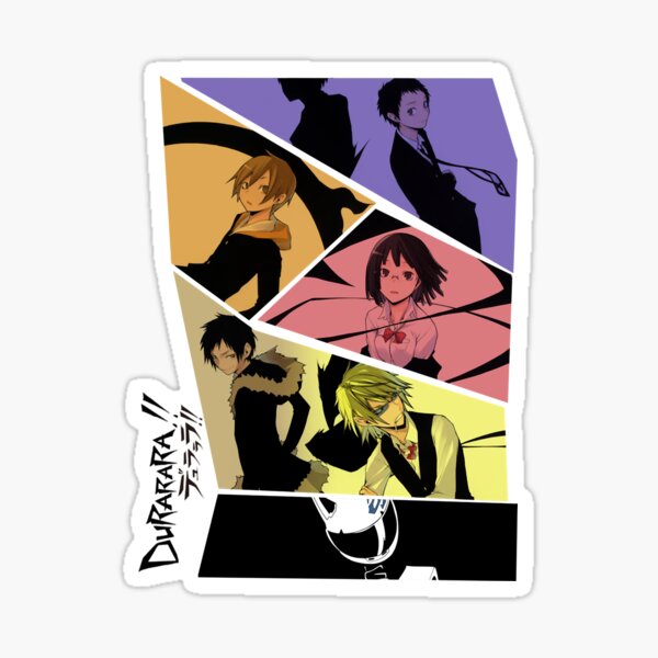 Aperçu de l'œuvre Cadeaux drôles de personnages de Dullahan Durarara pour hommes pour les fans de cinéma créée et vendue par Timothymati2828.