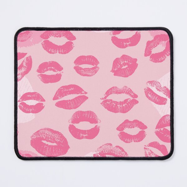 Item preview, Pink Lipstick Kisses Print designed and sold by newburyboutique.