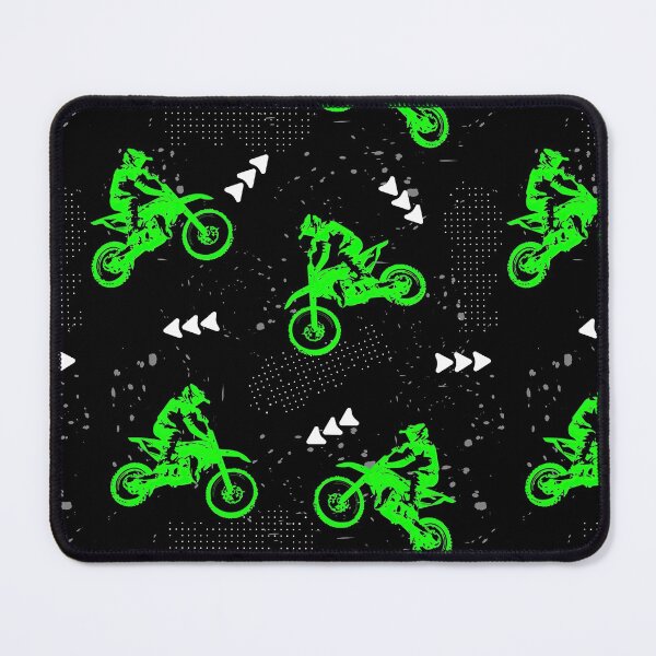 Item preview, Green Motocross Rider designed and sold by RoslynArt.