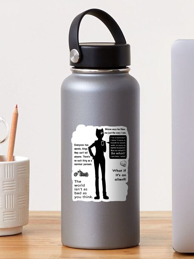 Aperçu 1 sur 3. Sticker avec l'œuvre Hommes Femmes Celty Sturulson Citations Impressionnant Durarara Anime Pour Les Cinéphiles créée et vendue par Timothymati2828.