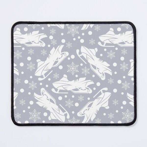 Item preview, Snowmobile Silhouettes Snowflakes designed and sold by RoslynArt.