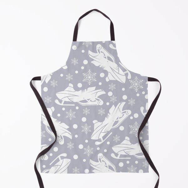 Item preview, Snowmobile Silhouettes Snowflakes designed and sold by RoslynArt.