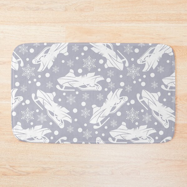 Item preview, Snowmobile Silhouettes Snowflakes designed and sold by RoslynArt.