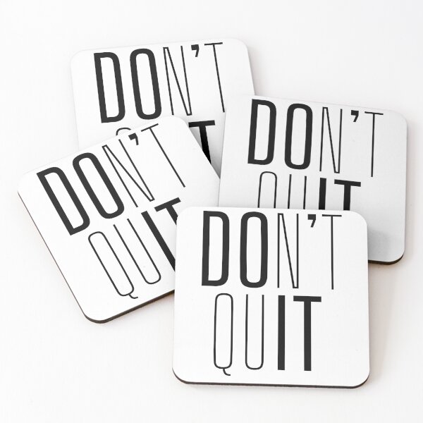 Item preview, Don’t Quit Do it, Motivation Quote designed and sold by miraipa.