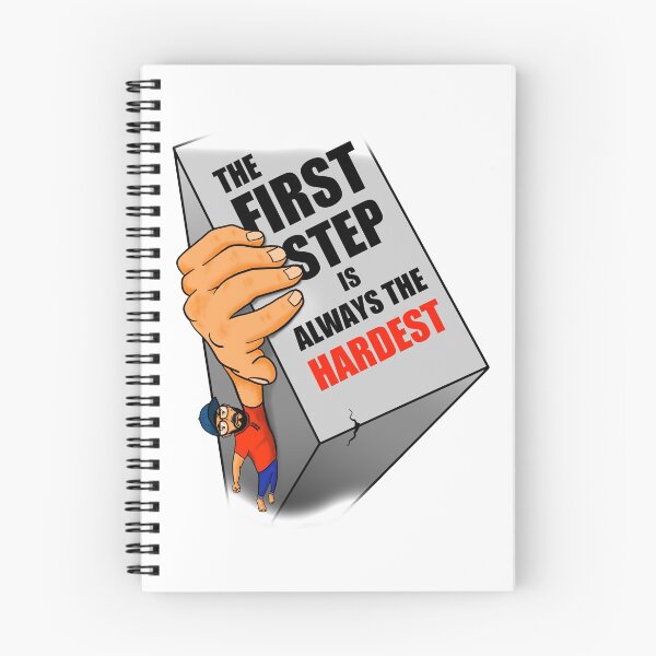 Item preview, The First Step is Always the Hardest designed and sold by Ravex  Graphix.