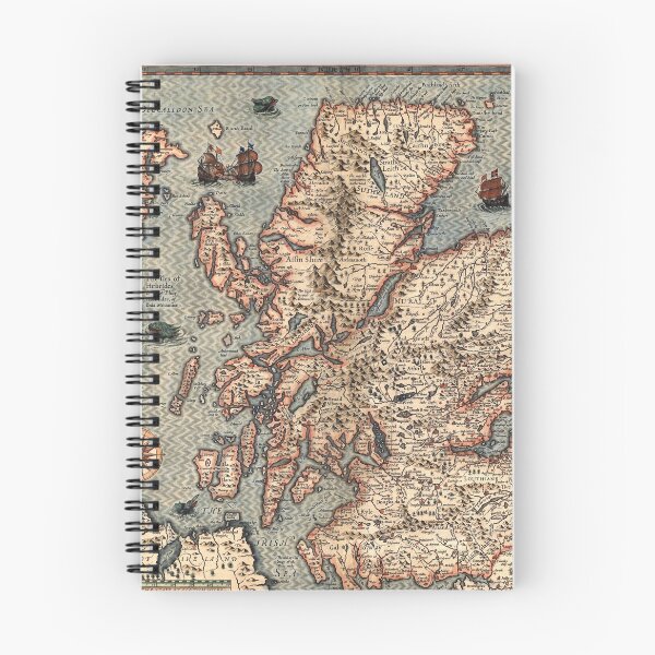 Item preview, Scotland Map, 1611 by John Speed designed and sold by nextstepdesigns.