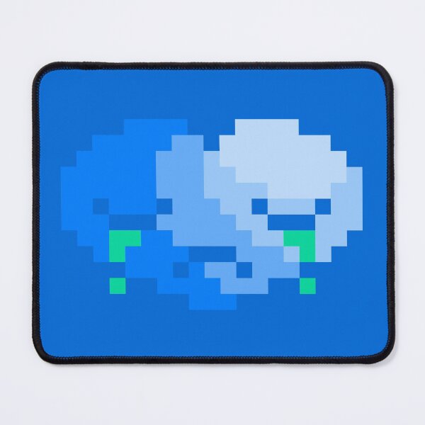 Item preview, Sad Pixel Heart, Blue designed and sold by rin3d .
