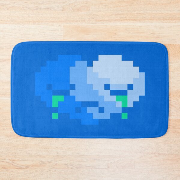 Item preview, Sad Pixel Heart, Blue designed and sold by rin3d .