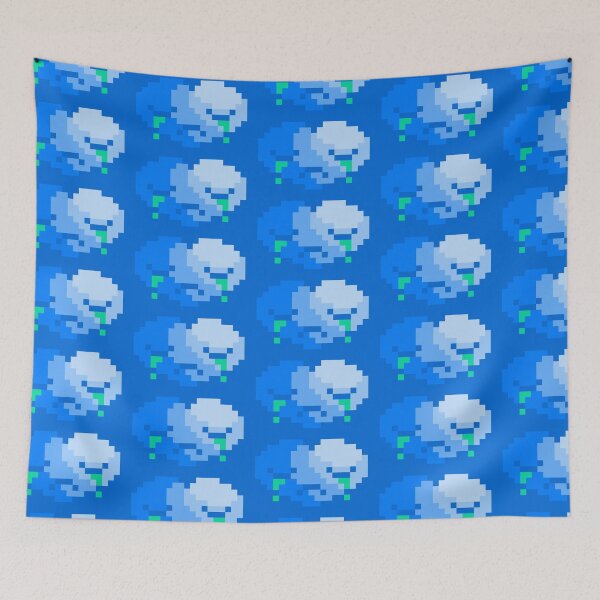 Item preview, Sad Pixel Heart, Blue designed and sold by rin3d .