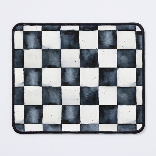 Item preview, Watercolor Checkered Flag designed and sold by RoslynArt.