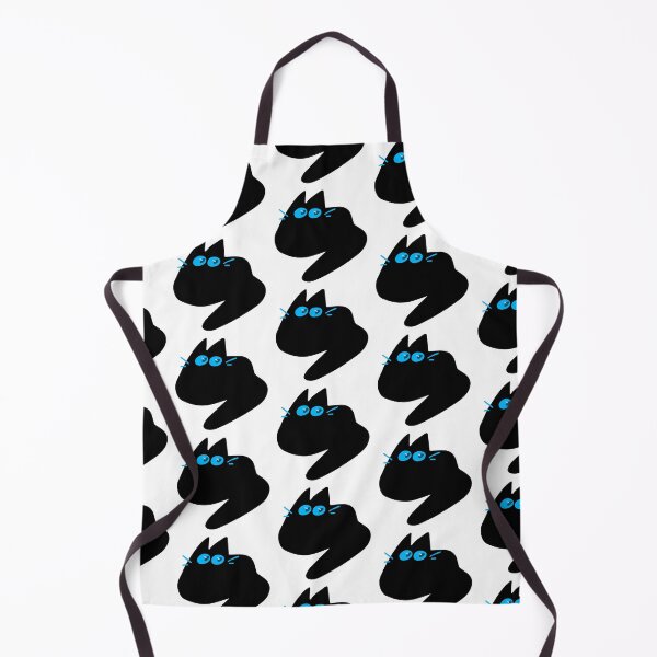 Item preview, More Black Cat Blue Eyes designed and sold by MiscibilityArt.