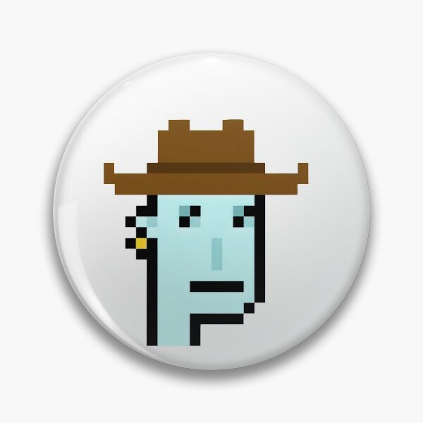 Item preview, CryptoPunk #3443 Pixel Cowboy NFT Classic designed and sold by PetTotem.