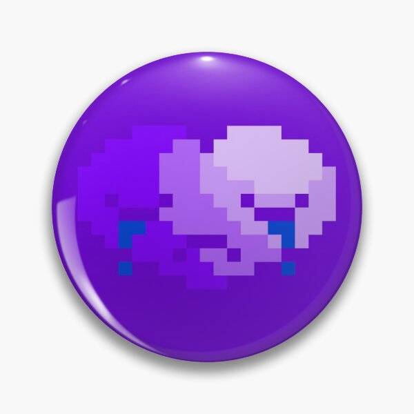 Item preview, Sad Pixel Heart, Purple designed and sold by rin3d .