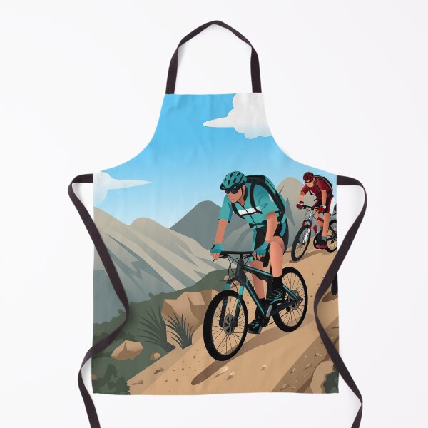 Item preview, Mountain Bikers On Mountain designed and sold by RoslynArt.