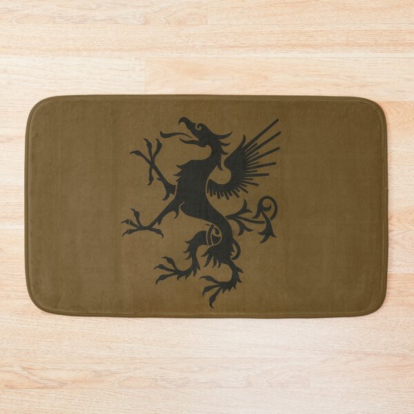 Item preview, Black Griffin on gold designed and sold by PatsIsland.