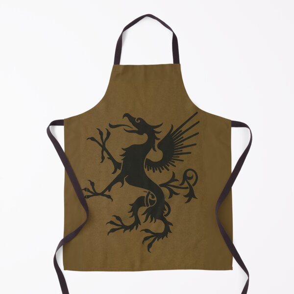 Item preview, Black Griffin on gold designed and sold by PatsIsland.
