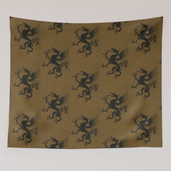 Item preview, Black Griffin on gold designed and sold by PatsIsland.