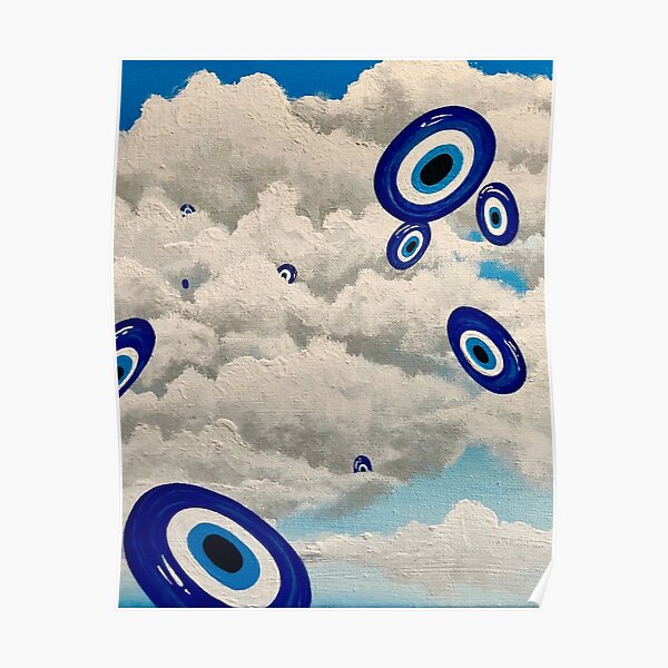 Evil Eye Sky Poster Poster