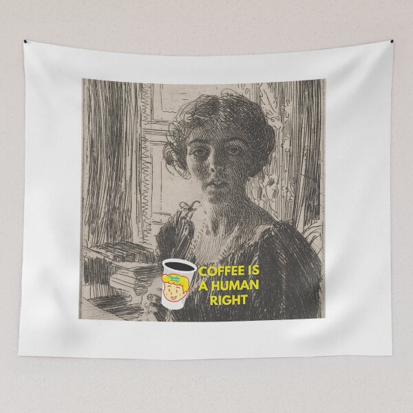 Item preview, Coffee Is A Human Right designed and sold by thundercandy.