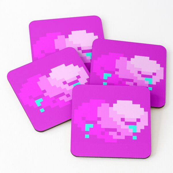 Item preview, Sad Pixel Heart, Pink designed and sold by rin3d .