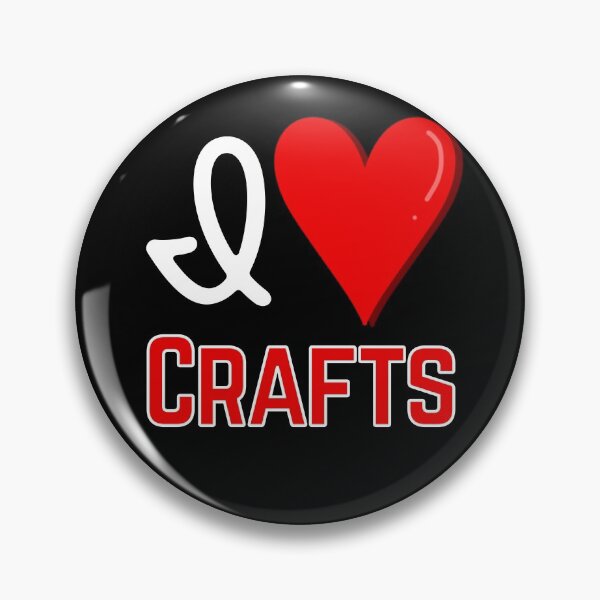 Item preview, I love Crafts designed and sold by Constant Readers.