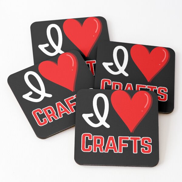 Item preview, I love Crafts designed and sold by Constant Readers.