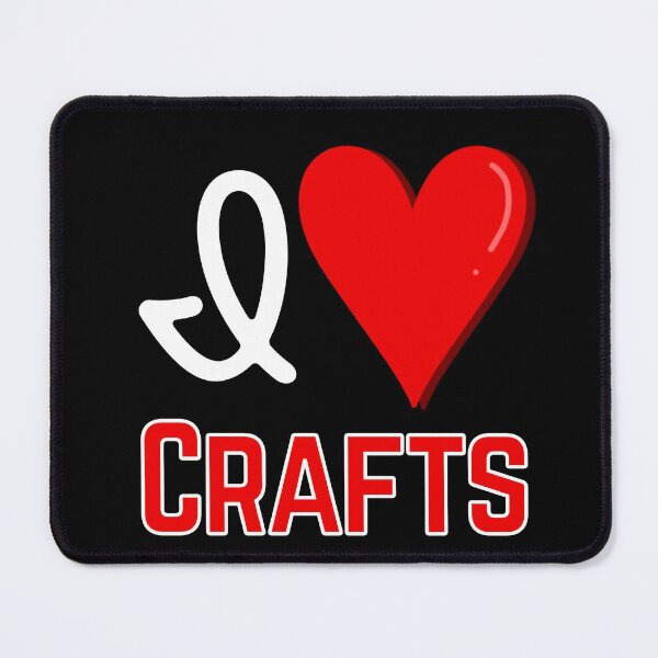 Item preview, I love Crafts designed and sold by Constant Readers.