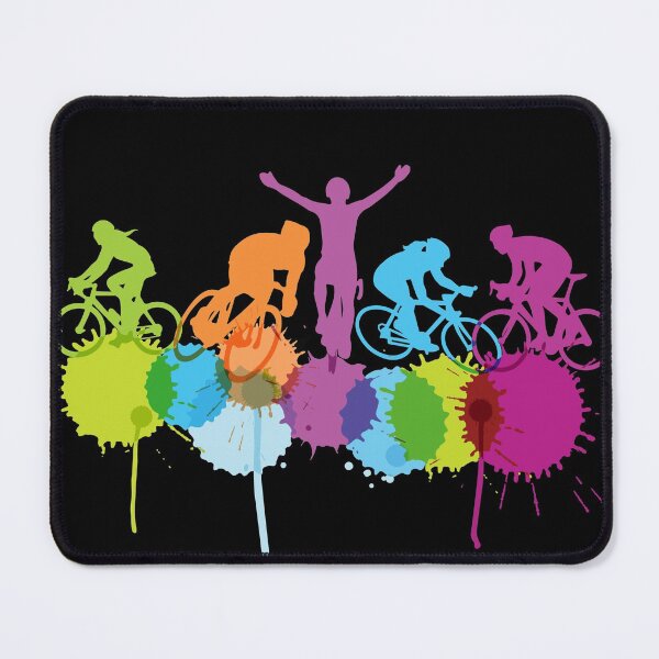Item preview, Cycling Color Splash Art  designed and sold by RoslynArt.