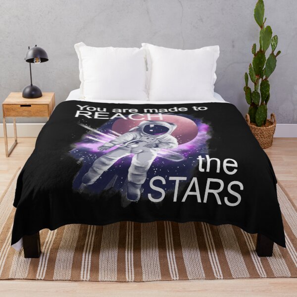 Item preview, You Are Made to Reach the Stars, Astronaut, Outer Space designed and sold by lmcvinco.
