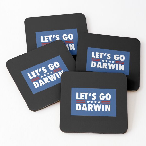 Item preview, Let’s go Darwin, let go and let Darwin, anti vaxxer humor, pro vaccine humor, educated vaccinated, medical humor, nurse humor designed and sold by The Snarky  Psychologist.