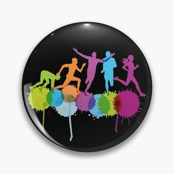 Item preview, Running Color Splash Art  designed and sold by RoslynArt.