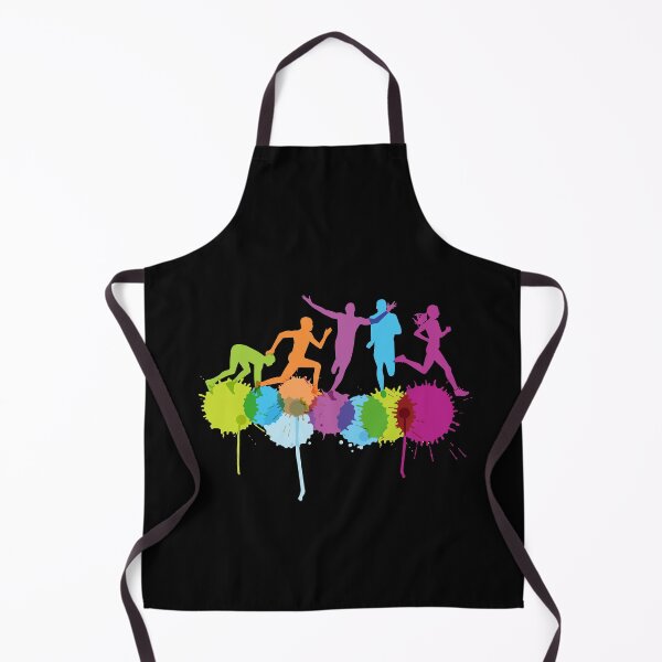Item preview, Running Color Splash Art  designed and sold by RoslynArt.