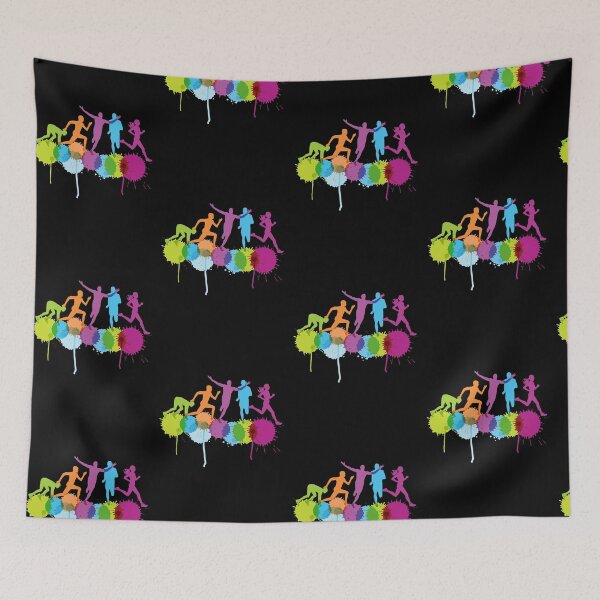 Item preview, Running Color Splash Art  designed and sold by RoslynArt.