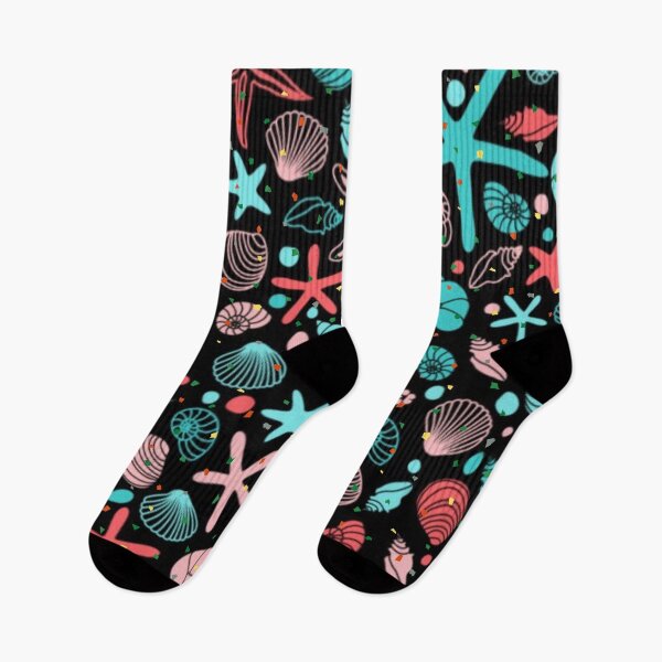 Item preview, Starfishes and Shells Pattern designed and sold by hanyj732.
