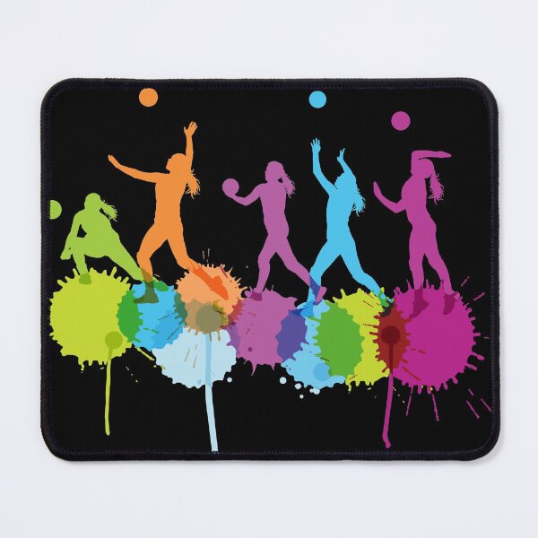 Item preview, Volleyball Color Splash Art designed and sold by RoslynArt.